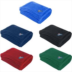 HH7029 Chenille Blanket With Embroidered Custom Imprint